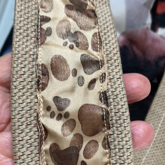 Unique DOG-LOVER carryall. 17”x15” PuppyDog Print /many breeds. Pawprint strap. - Picture 4 of 4